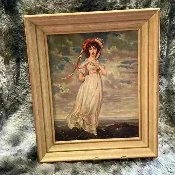 Pair of Vintage Pinkie and Blue Boy  Pictures - Picture 2 of 15